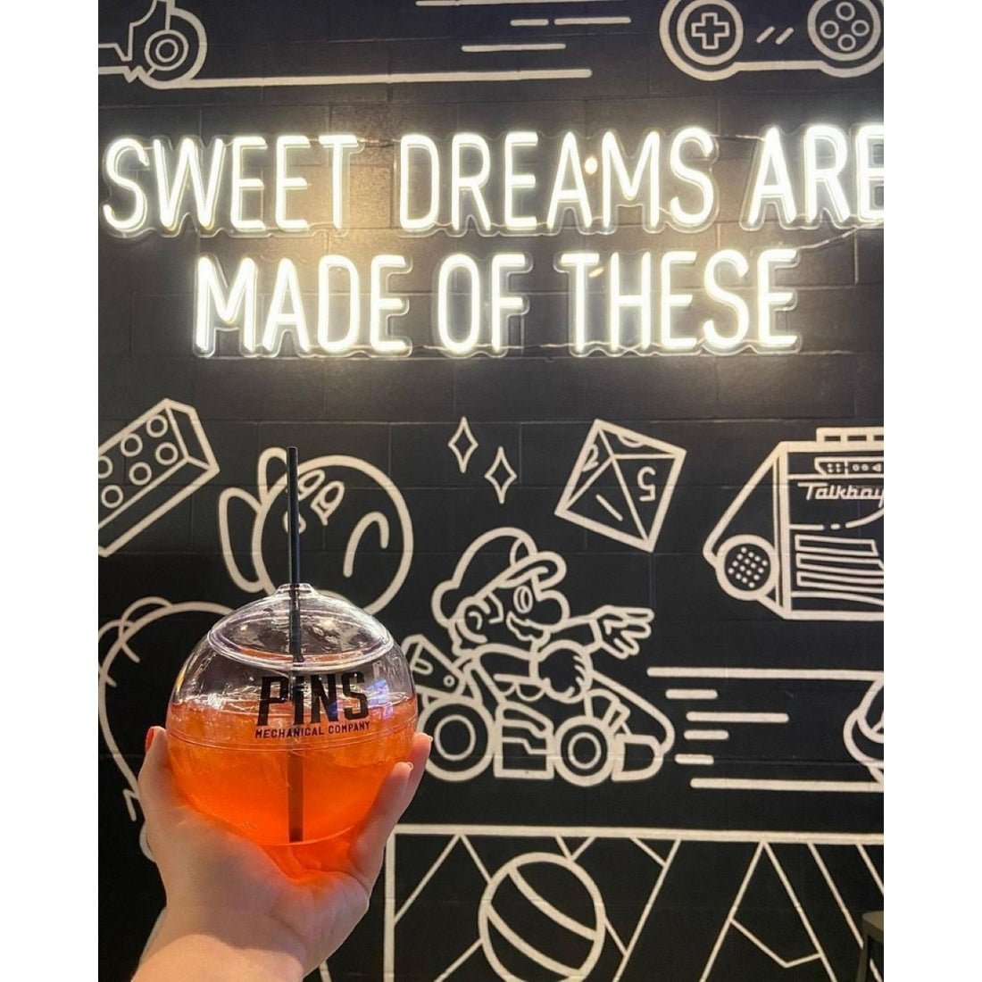 Sweet Dreams Are Made Of These Led Sign Business Neon Sign - Shineneon