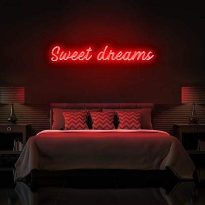 Sweet Dreams Led Neon Sign For Wall Decor - Shineneon
