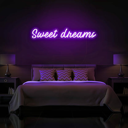 Sweet Dreams Led Neon Sign For Wall Decor - Shineneon