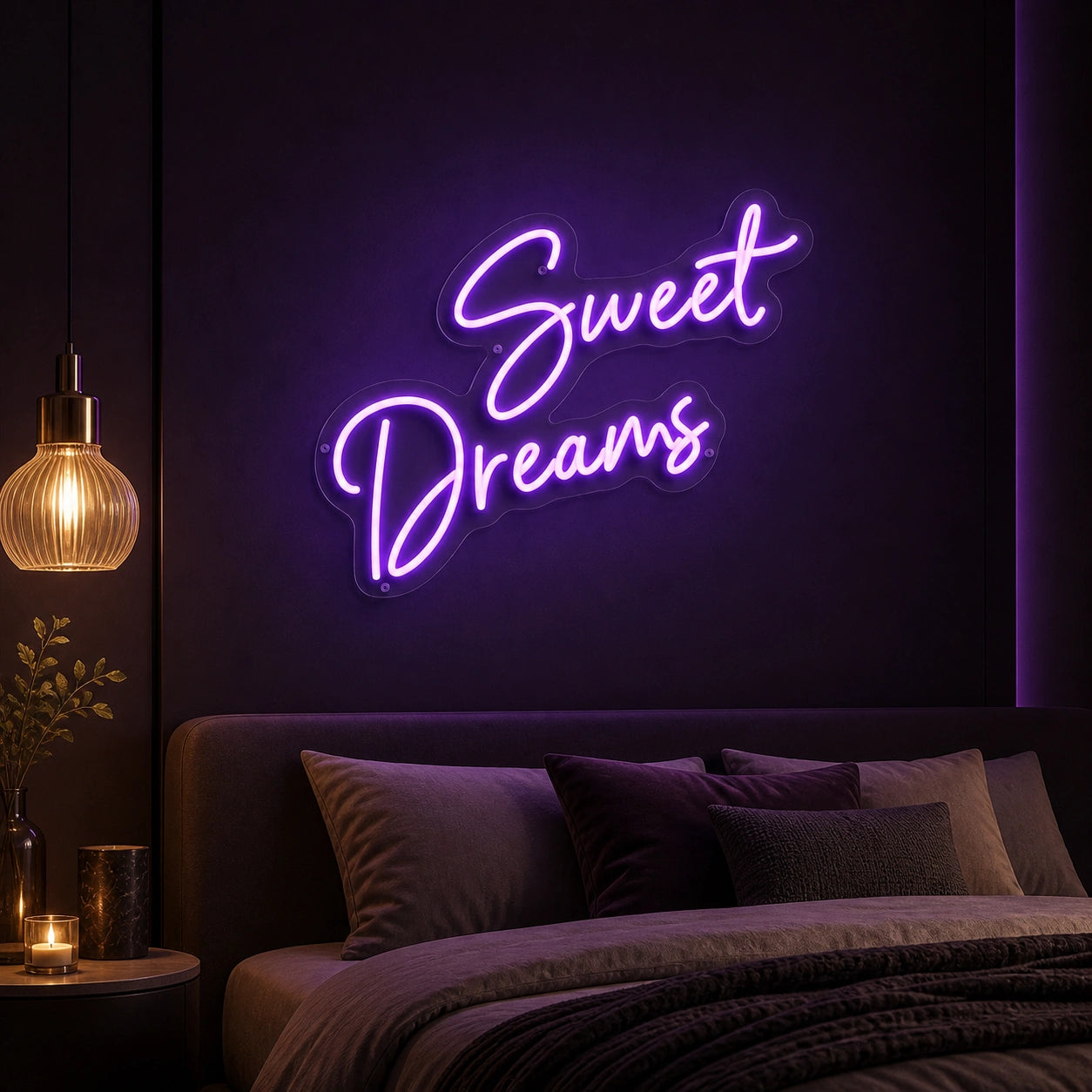 Sweet Dreams LED Neon Sign Garage Man Cave Neon Sign high-converting product image
