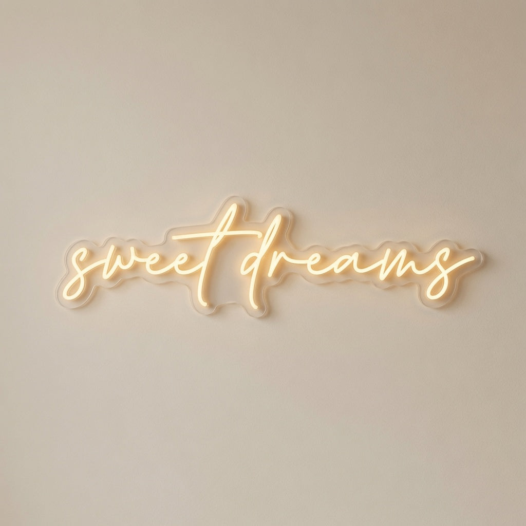 Sweet Dreams LED Neon Sign Home Wall Art - 01 Original Product Image