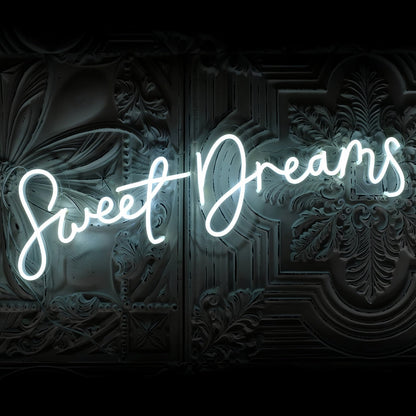 Sweet Dreams Led Neon Sign Nights With Heavenly Glow - Shineneon