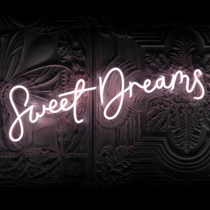 Sweet Dreams Led Neon Sign Nights With Heavenly Glow - Shineneon