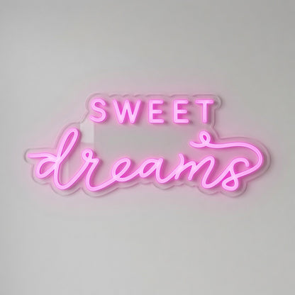 Sweet Dreams LED Neon Sign Wall Neon Sign - 01 Original Product Image