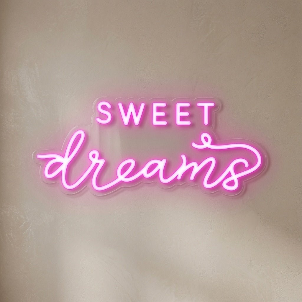 Sweet Dreams LED Neon Sign Wall Neon Sign - Shineneon