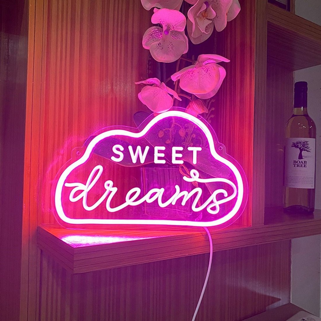 Sweet Dreams Led Sign Business Neon Signs Wall Art Decor - Shineneon