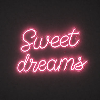 Sweet Dreams Wall Decor LED Neon Sign Garage Man Cave Neon Sign main product image