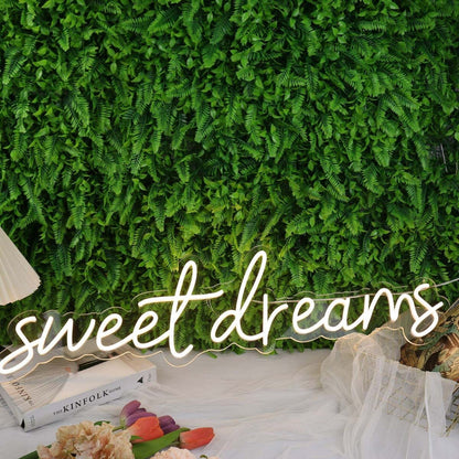 Sweet Dreams Yellow Led Neon Sign - Shineneon