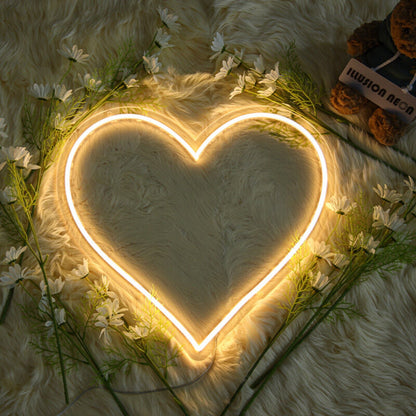 Sweet Heart Neon Sign Adds A Romantic Touch To Bedrooms | Shineneon