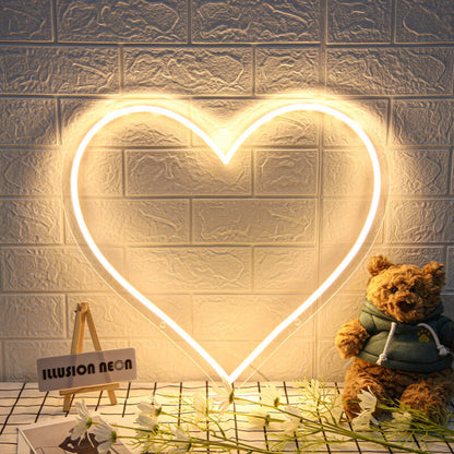 Sweet Heart Neon Sign Adds A Romantic Touch To Bedrooms | Shineneon