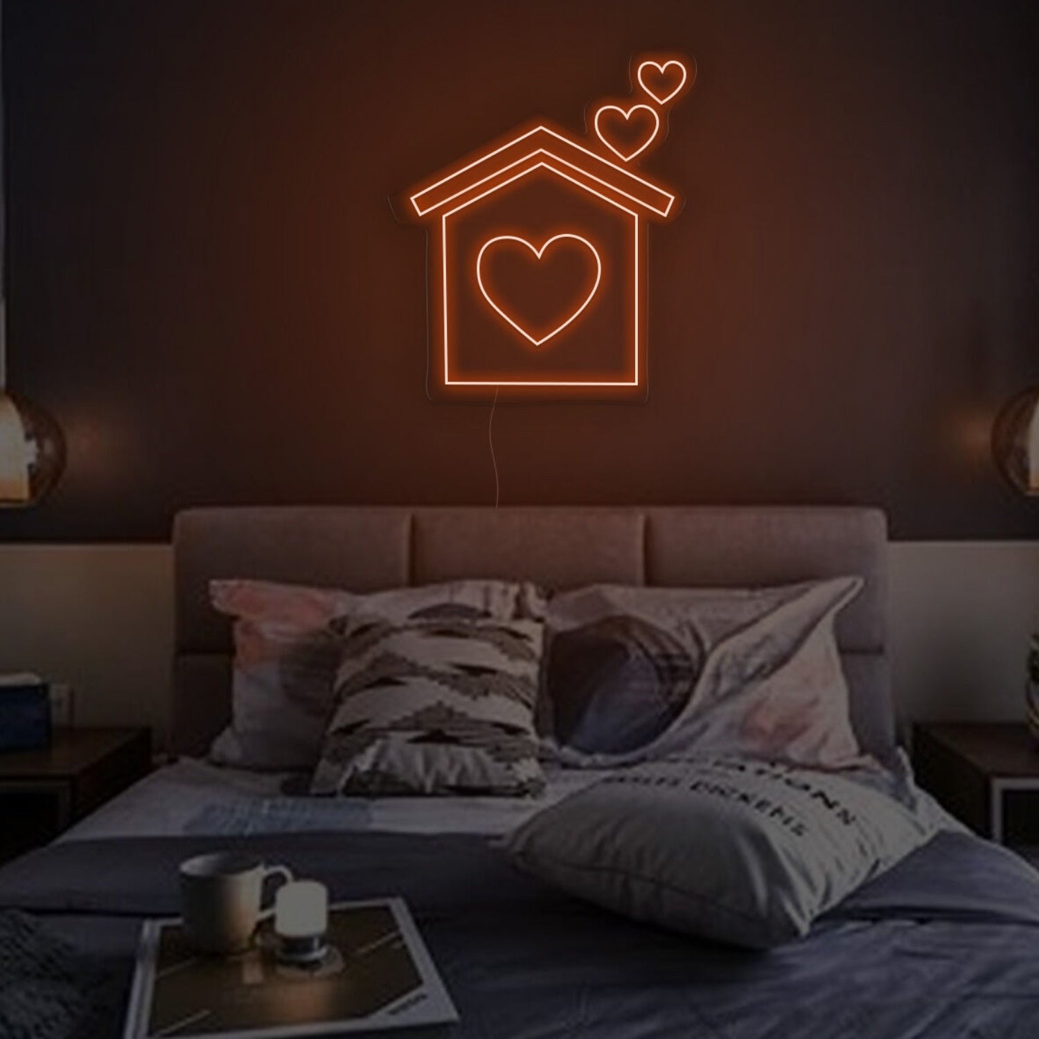 Sweet Hearts Home Neon Sign | Shineneon