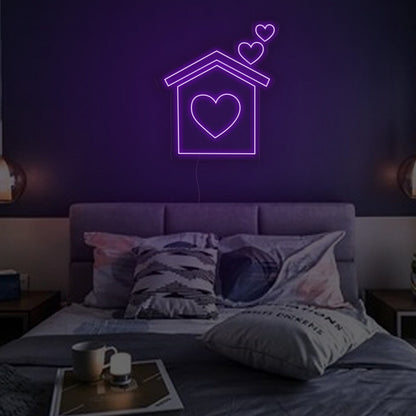 Sweet Hearts Home Neon Sign | Shineneon