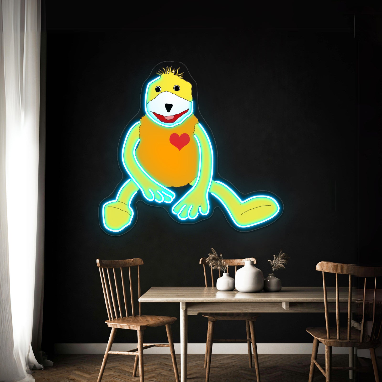 Sweet Hello From Flat E Artwork Neon Signs For Sale | Shineneon