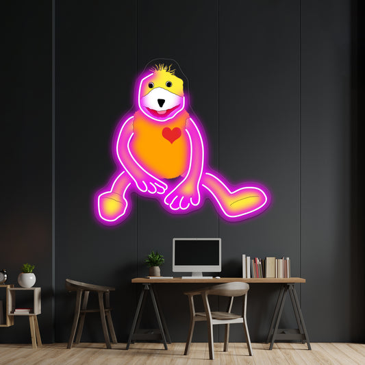 Sweet Hello From Flat E Artwork Neon Signs For Sale