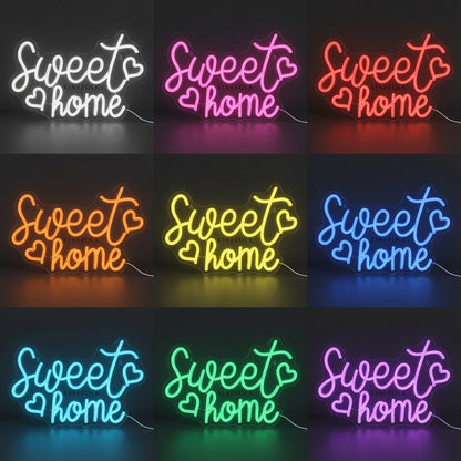 Sweet Home LED Neon Sign - Shineneon