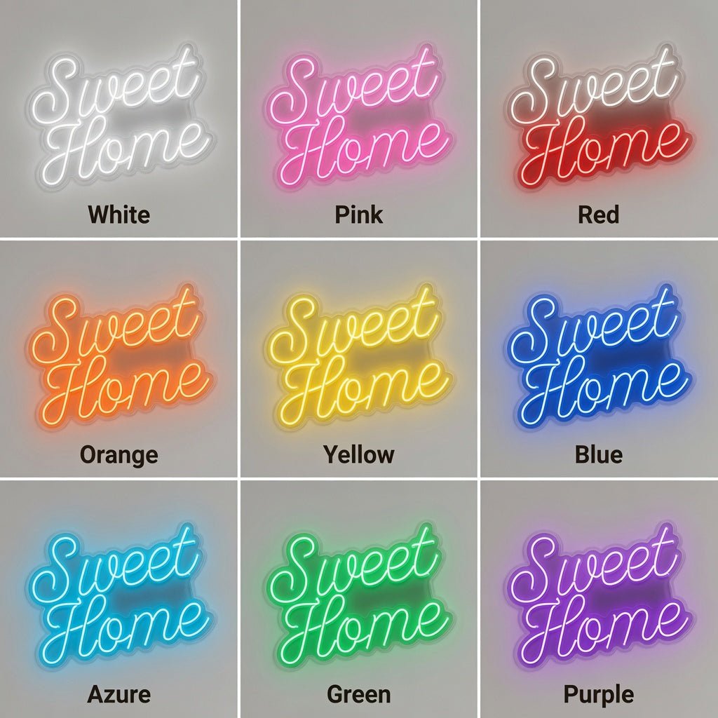 Sweet Home LED Neon Sign Home Decor - Shineneon