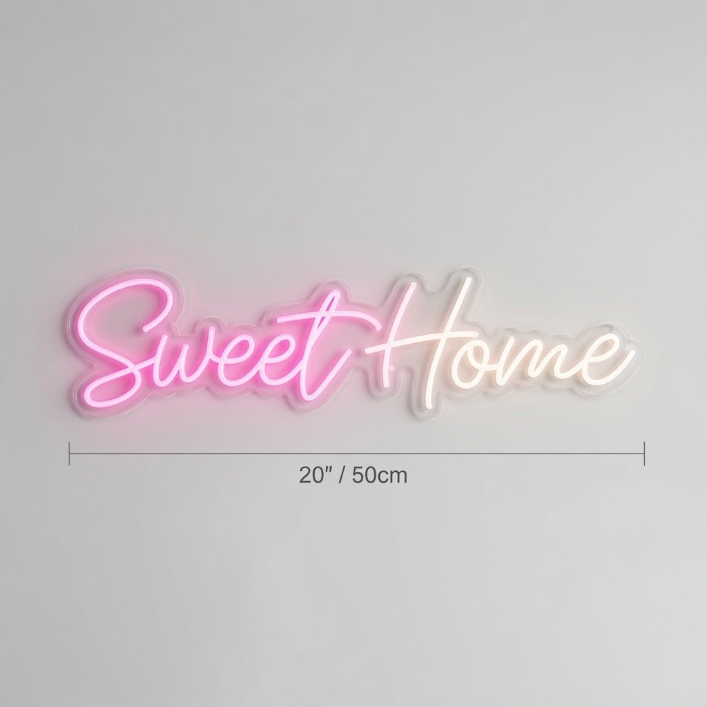 Sweet Home LED Neon Sign Home Wall Art - Shineneon