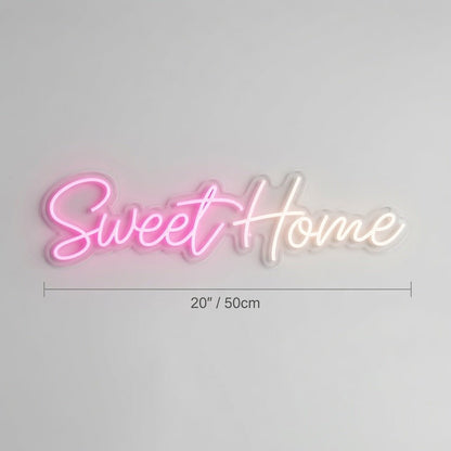 Sweet Home LED Neon Sign Home Wall Art - Shineneon