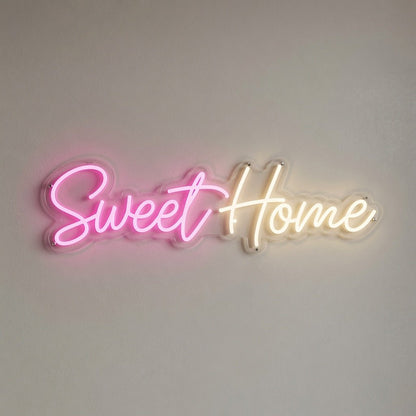 Sweet Home LED Neon Sign Home Wall Art - Shineneon