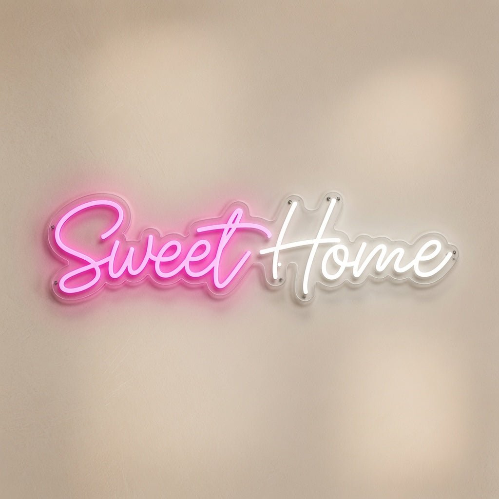 Sweet Home LED Neon Sign Home Wall Art - Shineneon