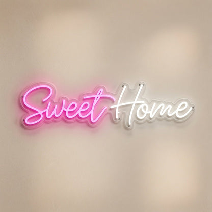 Sweet Home LED Neon Sign Home Wall Art - Shineneon