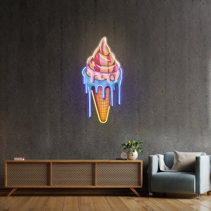 Sweet Ice Cream Led Neon Sign Light Custom Led Signs - Shineneon