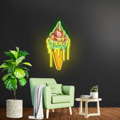 Sweet Ice Cream Led Neon Sign Light Custom Led Signs - Shineneon