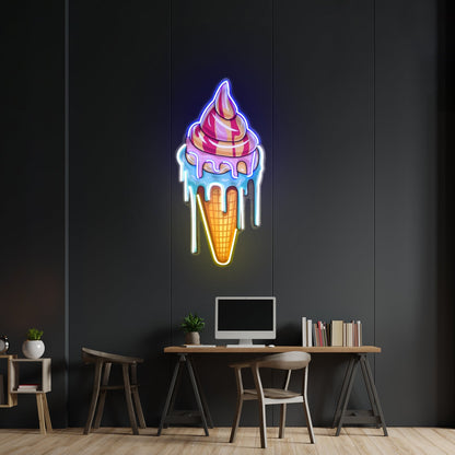 Sweet Ice Cream Led Neon Sign Light Custom Led Signs - Shineneon