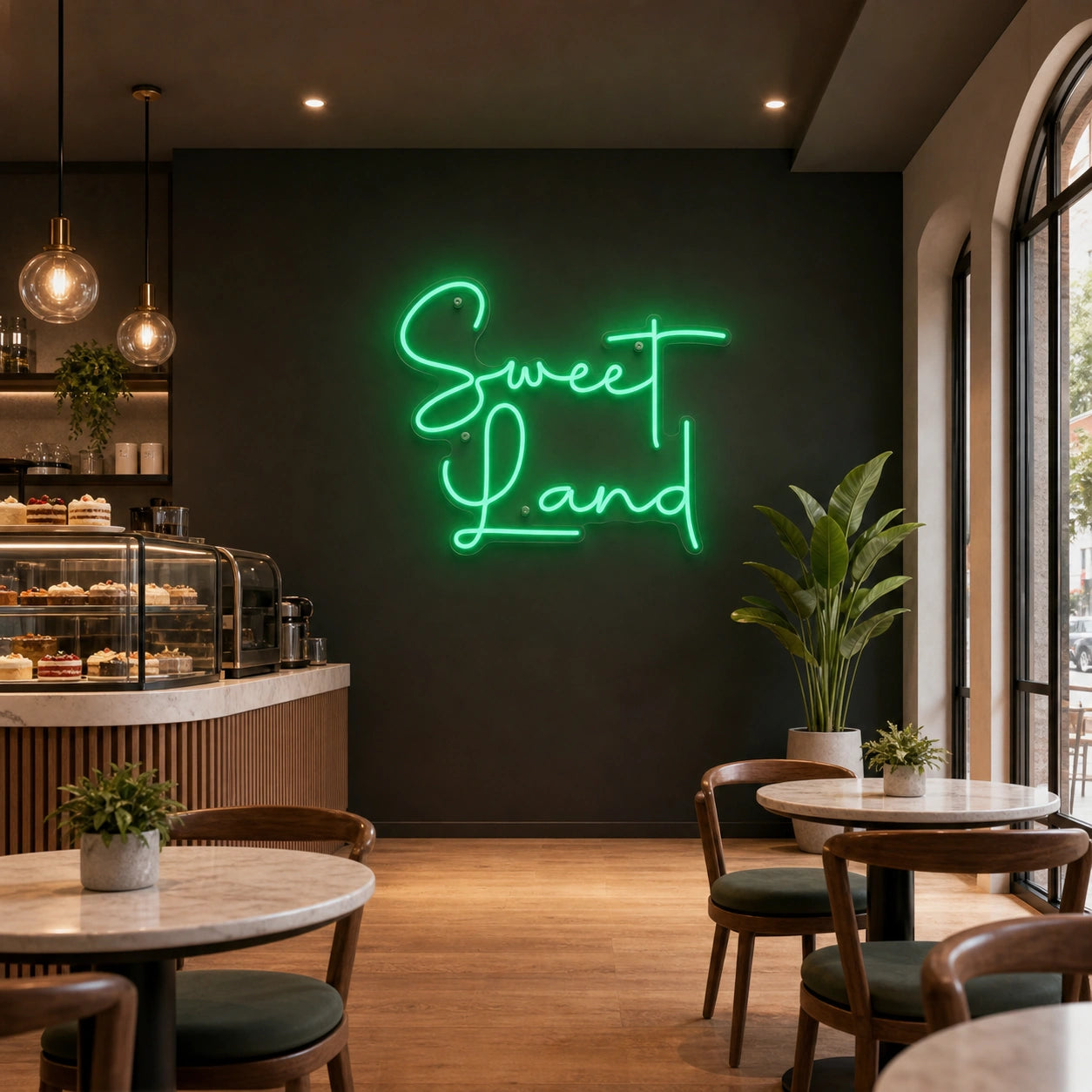 Sweet Land LED Neon Sign Garage Man Cave Neon Sign size image