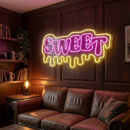 Sweet LED Neon Sign - 03 Real Lifestyle Scene