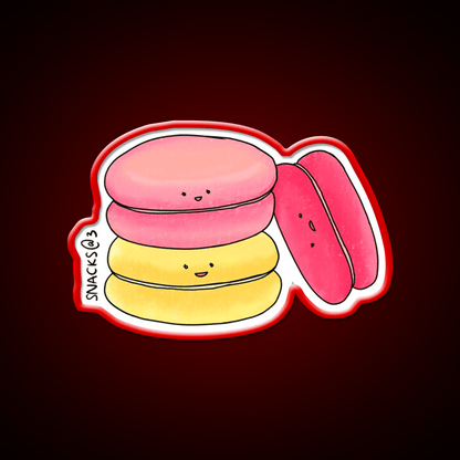 Sweet Macaron In Sweet Colors Snack Food Led Neon Sign Rgb Color - Shineneon