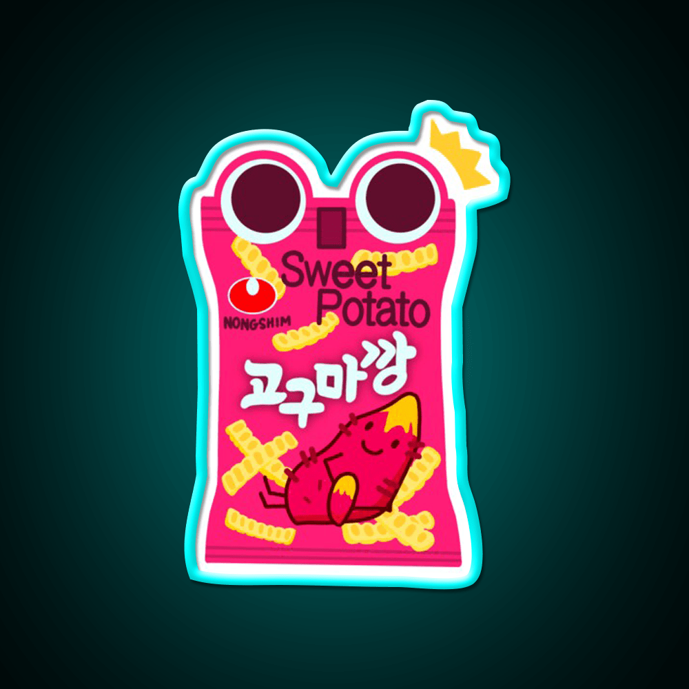 Sweet Potato Snack Food Led Neon Sign Rgb Color - Shineneon