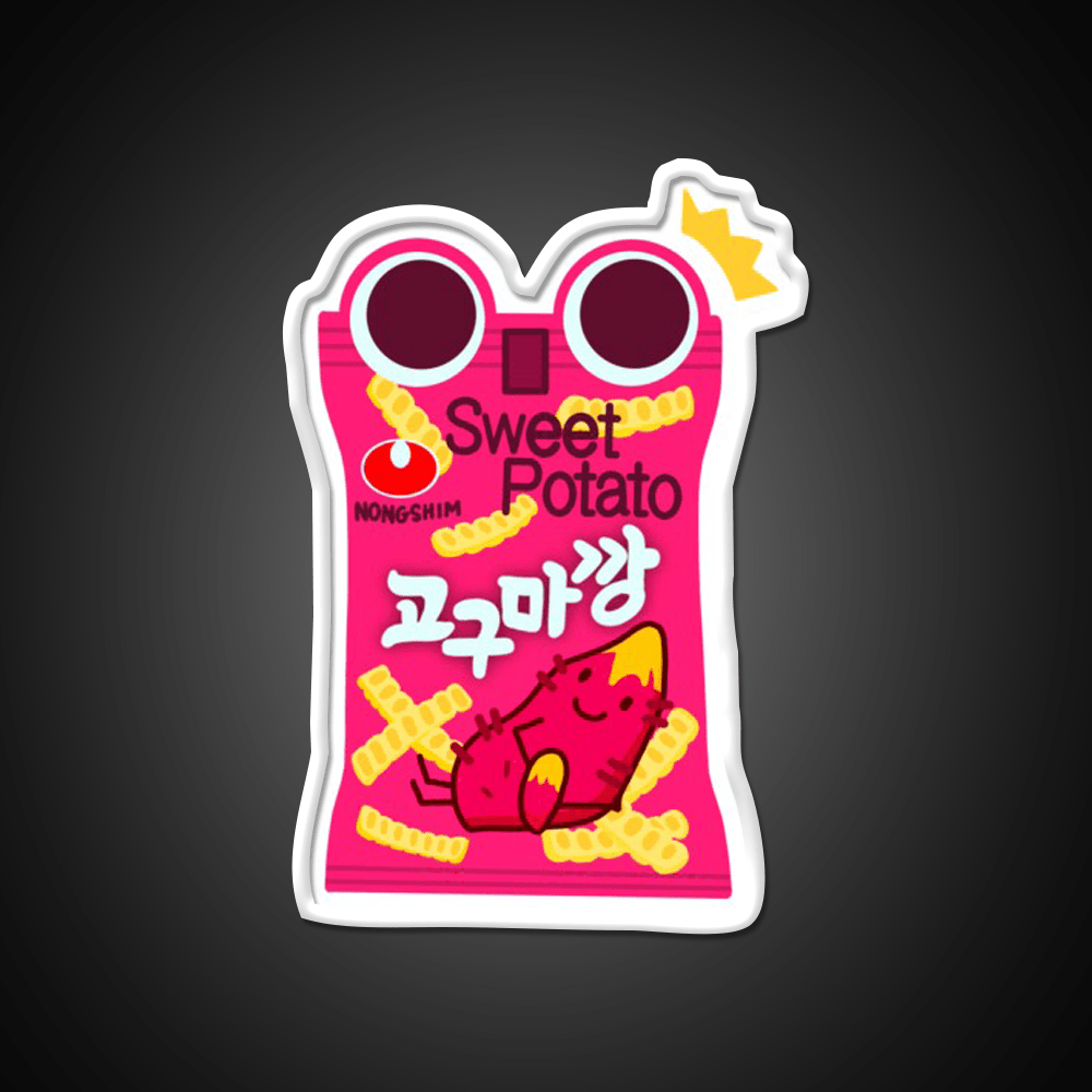 Sweet Potato Snack Food Led Neon Sign Rgb Color - Shineneon