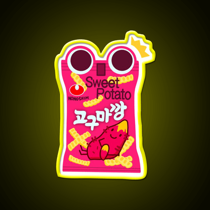 Sweet Potato Snack Food Led Neon Sign Rgb Color - Shineneon