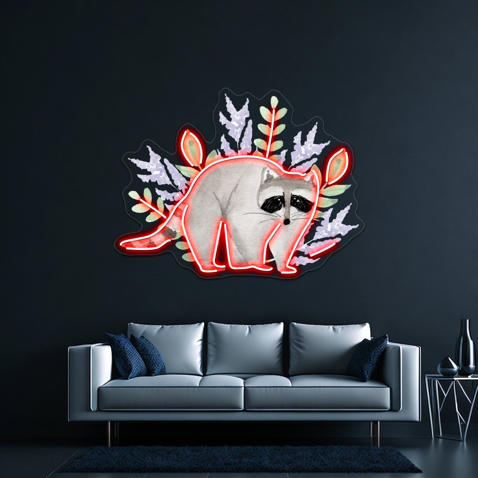 Sweet Raccoon Wall Artwork Neon Signs | Shineneon