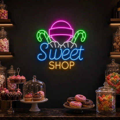 Sweet Shop LED Neon Sign Man Cave Neon Sign - Shineneon