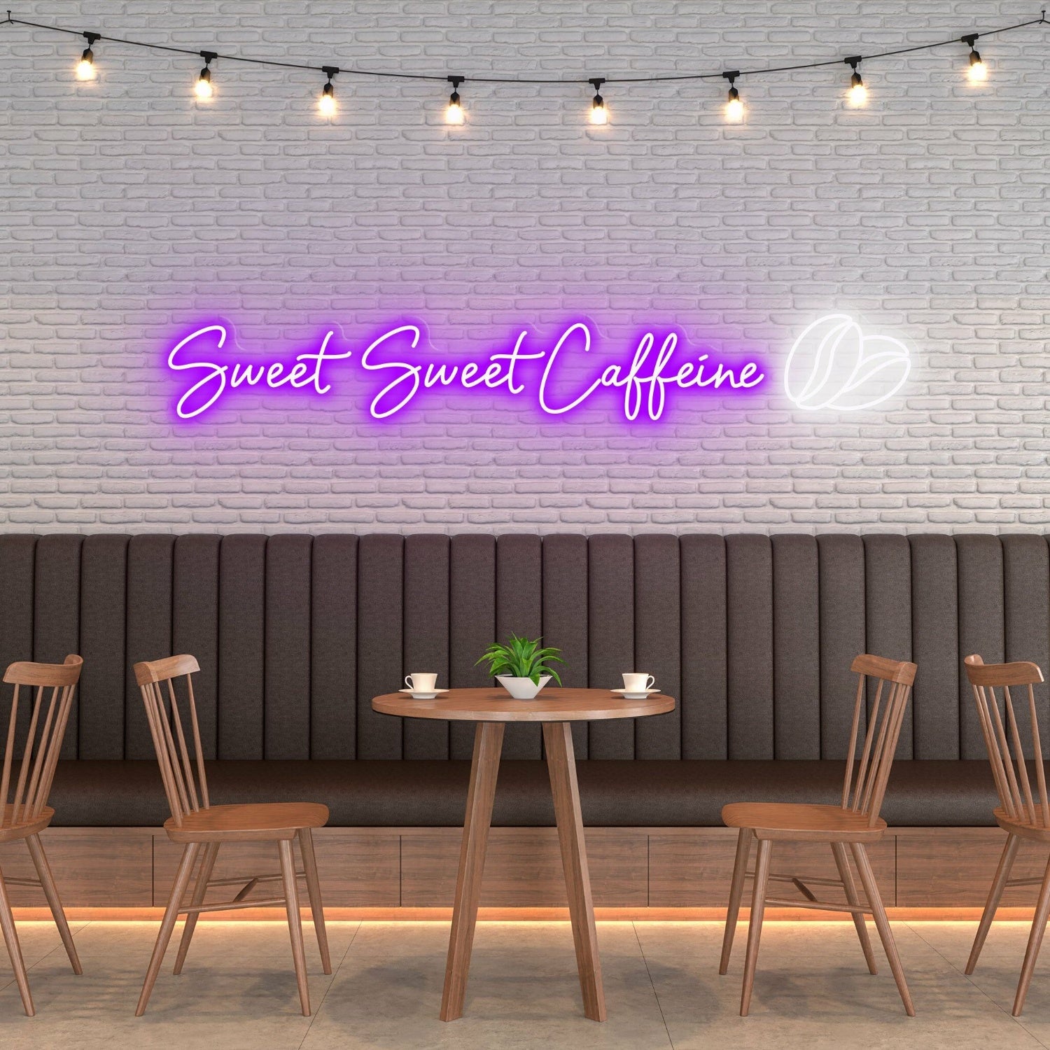 Sweet Sweet Caffeine Celebrate Your Love For Coffee With Neon | Shineneon