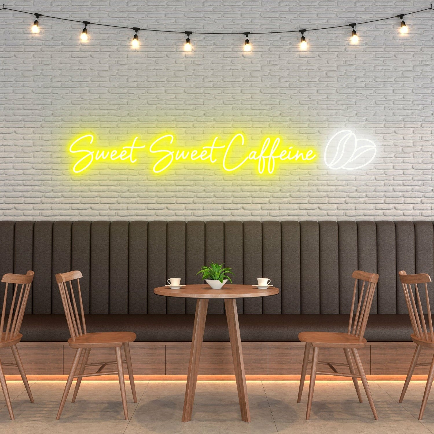 Sweet Sweet Caffeine Celebrate Your Love For Coffee With Neon | Shineneon