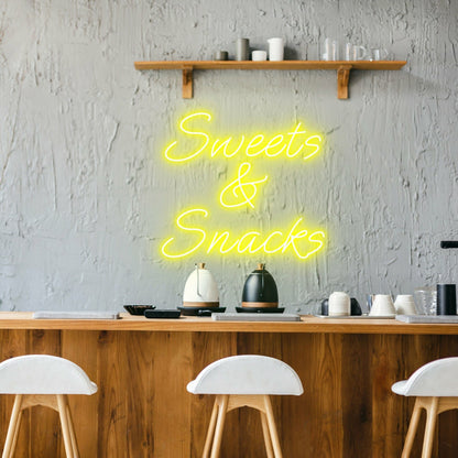 Sweets Snacks Delightful Neon For Candy Stores | Shineneon