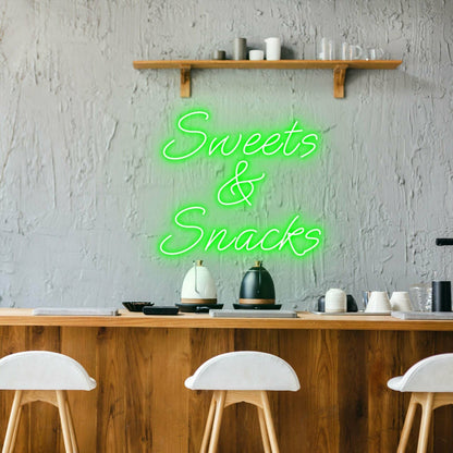 Sweets Snacks Delightful Neon For Candy Stores | Shineneon