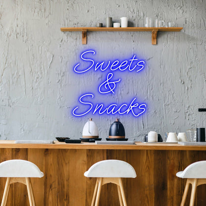 Sweets Snacks Delightful Neon For Candy Stores | Shineneon
