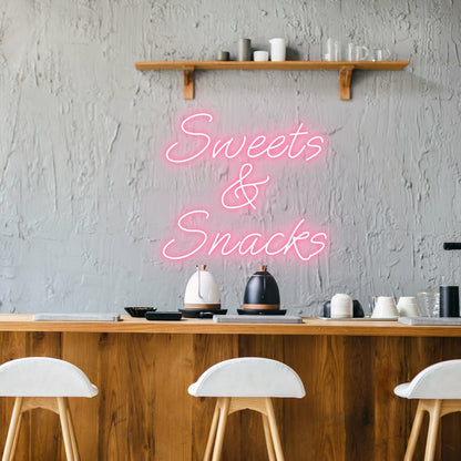 Sweets Snacks Delightful Neon For Candy Stores | Shineneon