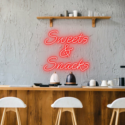 Sweets Snacks Delightful Neon For Candy Stores | Shineneon