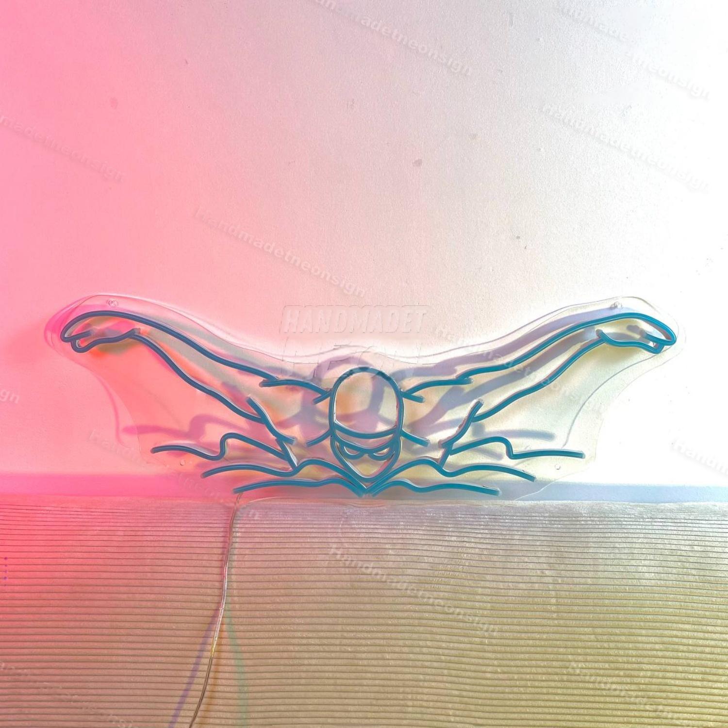 Swimmer Led Neon Sign Sport House Wall Decor | Shineneon