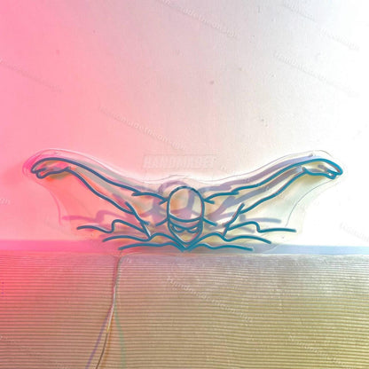 Swimmer Led Neon Sign Sport House Wall Decor | Shineneon