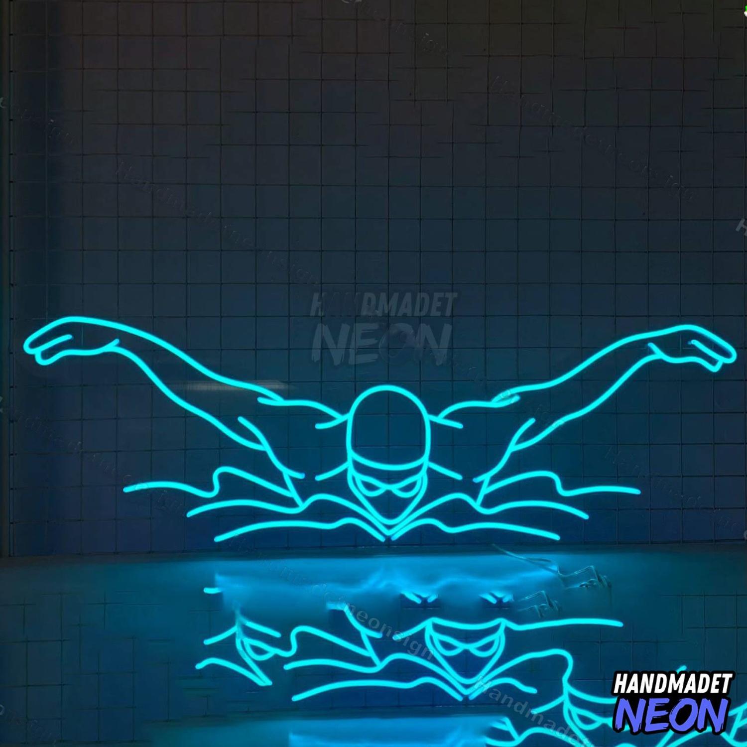 Swimmer Led Neon Sign Wall Decor | Shineneon