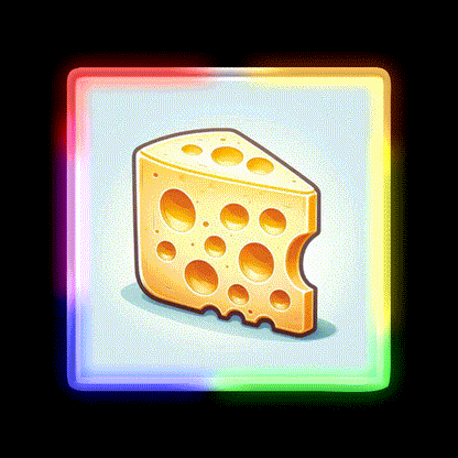 Swiss Cheese Snack Food Led Neon Sign Rgb Color