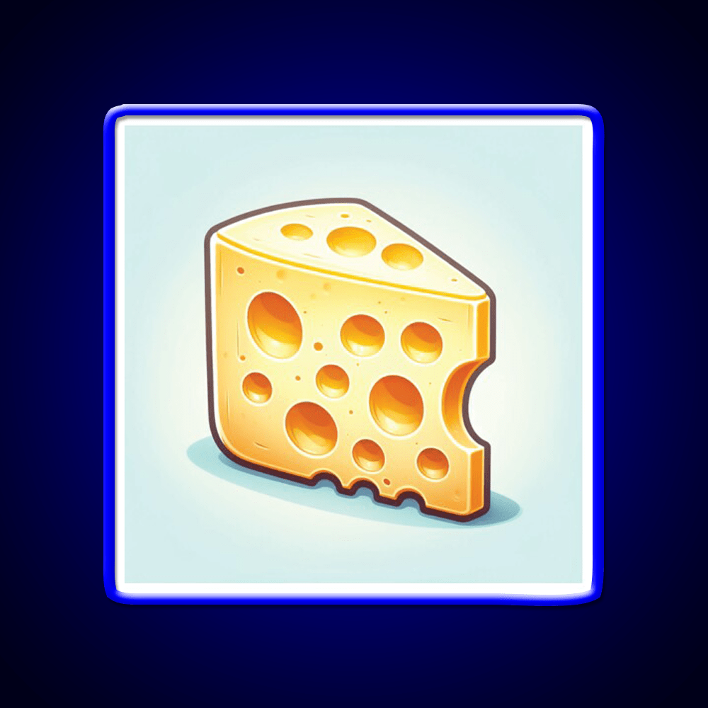 Swiss Cheese Snack Food Led Neon Sign Rgb Color - Shineneon