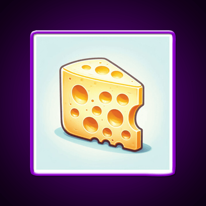 Swiss Cheese Snack Food Led Neon Sign Rgb Color - Shineneon