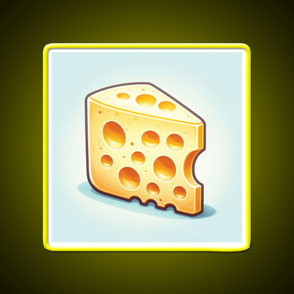 Swiss Cheese Snack Food Led Neon Sign Rgb Color - Shineneon